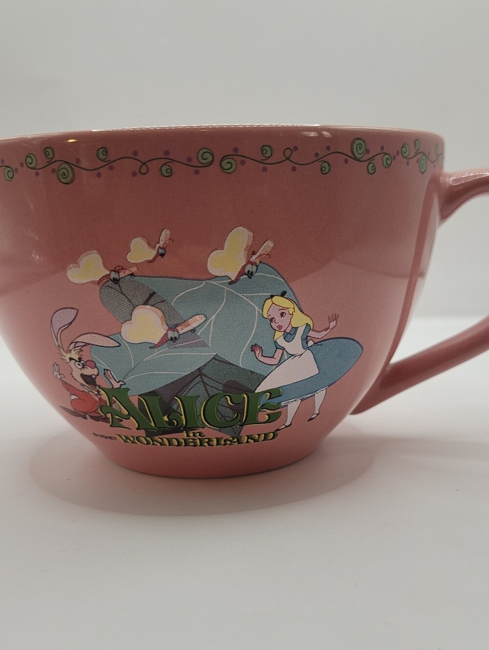 Disneys Alice in Wonderland Pink Character Cup